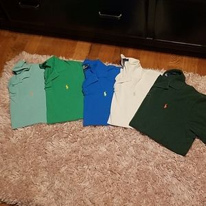 Lot of 5 Polos from Polo by Ralph Lauren Size XL